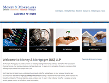 Tablet Screenshot of moneyandmortgages.org